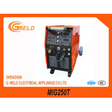 Portable Inverter IGBT MIG soldadura de la máquina / soldador ((MIG 250T)